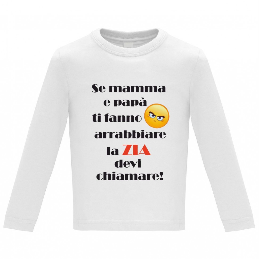 Brums T-Shirt Jersey Stampa Animal Maglietta a Manica Lunga Bimbo 