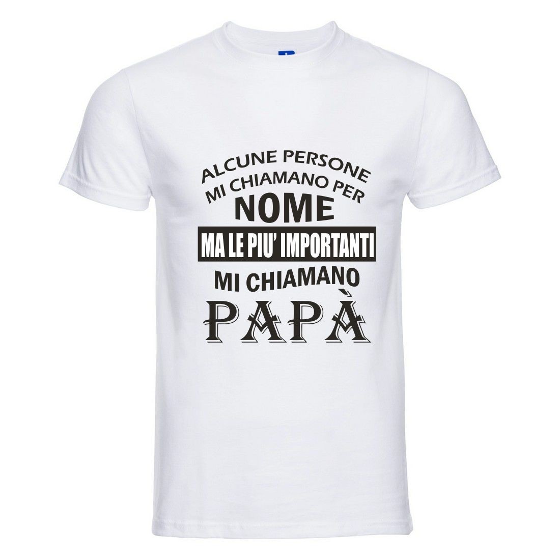 T-Shirt Uomo Maglietta Personalizzata Mi Chiamano Così Maglia Maschile  Esti