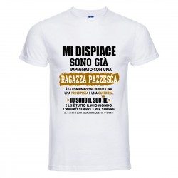 Ti meriti la felicità scritta astratta, t-shirt con stampa di