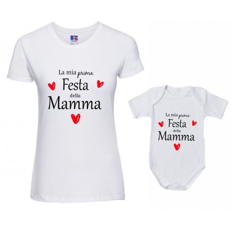 T-Shirt Maglietta La tua mamma VS La mia mamma Festa della mamma